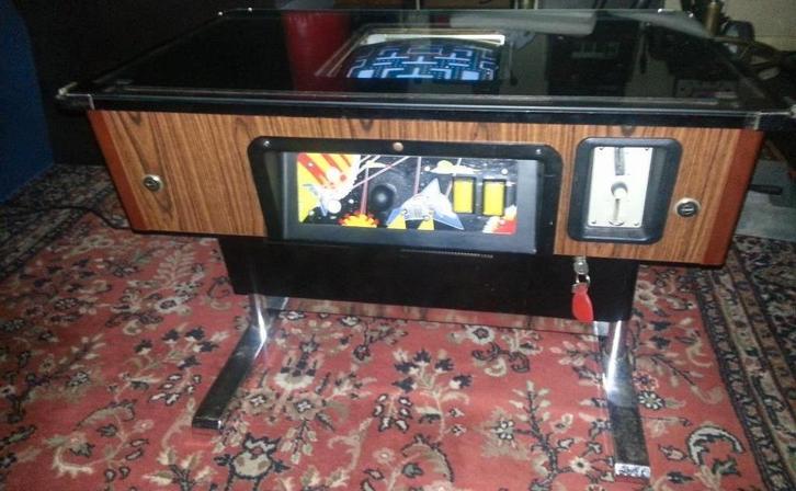 Borne arcade 2 joueurs TAITO. Table cocktail PAC MAN, Collections, Machines | Autre, Utilisé, Enlèvement