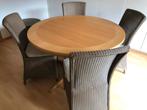 4 stoelen Vincent Sheppard + uittrekbare tafel + bijzettafel, Huis en Inrichting, Ophalen