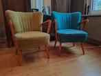 2x retro originele cocktail zetels met armleuningen, Ophalen