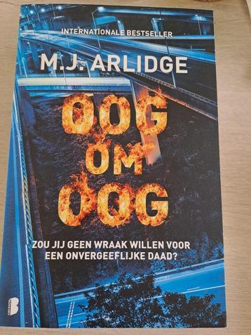 Thriller MJ Arlidge "Oog om oog" beschikbaar voor biedingen