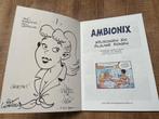 Ambionix - Hec Leemans - 3 x gesigneerd + een mooie tekening, Eén stripboek, Nieuw, Hec Leemans, Ophalen of Verzenden