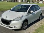 Peugeot 208 active pack 85 000km 82cv 2014, Euro 5, Stof, Wit, Particulier