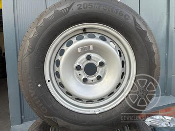 Set van 4 VW Crafter Velgen + Banden NIEUW Origineel 5x120 beschikbaar voor biedingen