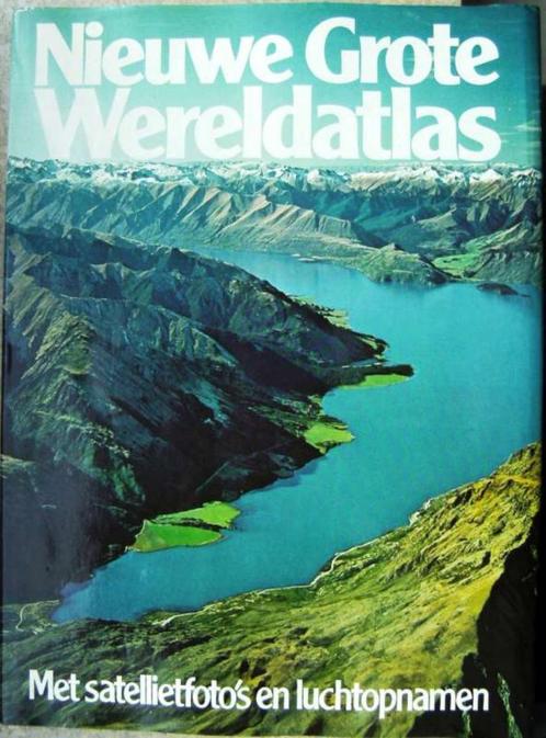 Grote Wereldatlas Met satellietfoto’s en luchtopnames, Boeken, Atlassen en Landkaarten, Nieuw, Overige atlassen, Wereld, 1800 tot 2000