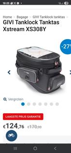 Tanktas Givi NIEUW, Motoren, Accessoires | Koffers en Tassen, Ophalen, Zo goed als nieuw