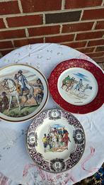 assiette décorative bataille de Freiland 1807 signée Boch, Antiquités & Art, Enlèvement ou Envoi