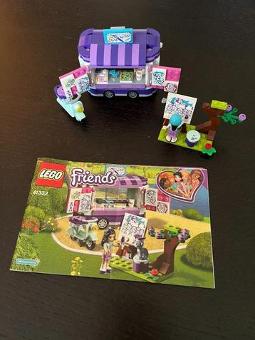 Lego Friends - Emma's Kunstraam (41332) beschikbaar voor biedingen