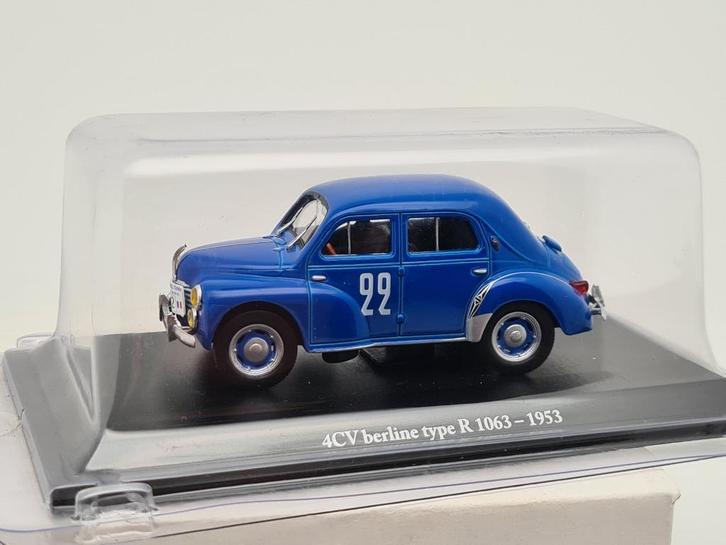 Renault 4CV R1063 (1953) - Eligor 1/43, Hobby en Vrije tijd, Modelauto's | 1:43, Zo goed als nieuw, Auto, Overige merken, Verzenden