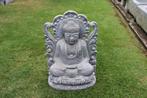 Standbeeld van een zittend Buddha Tale stenen paneel, Ophalen, Nieuw