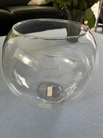 Glazen visbokaal - hoogte 20 cm - doosnede 25 cm, Dieren en Toebehoren, Ophalen, Nieuw