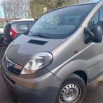 OPEL VIVARO 2.5DCI DUBBEL CABINE 2008 253.000 AIRCO EURO4, Voorwielaandrijving, Stof, Zwart, Parkeersensor