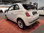 Fiat 500C 1.2i Lounge PUR-02 Stop//72000 km//, Voorwielaandrijving, Stof, Zwart, 4 cilinders