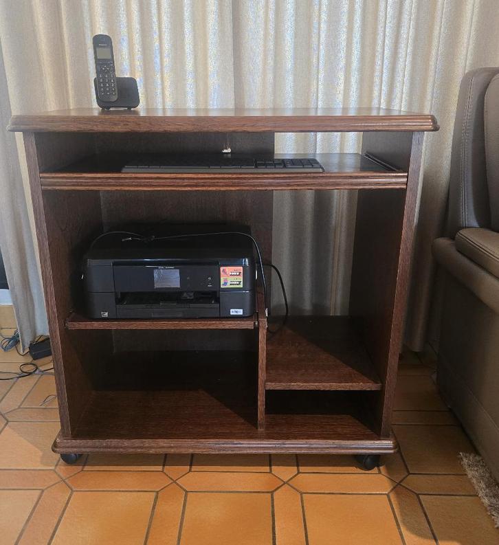 computermeubel/printermeubel eik, Huis en Inrichting, Kasten | Computermeubels, Ophalen