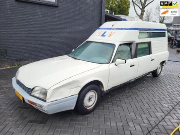 Citroen CX CX25 RD Ambulance grijs kenteken, Auto's, CX, Wit, Grijs, Overige carrosserie