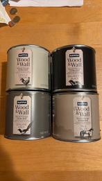 Wood & Wall extra mat verf (x4), Doe-het-zelf en Bouw, Ophalen, Zo goed als nieuw, Verf