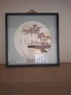 Japans kunstwerkje  met gedroogde natuurlijke materialen, Antiek en Kunst, Ophalen of Verzenden