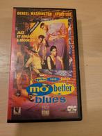 k7 vhs Mo' better blues, Cd's en Dvd's, VHS | Film, Ophalen of Verzenden, Zo goed als nieuw, Komedie