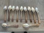 11 koffielepels verzilverd, Antiek en Kunst, Antiek | Bestek, Ophalen of Verzenden