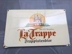 La Trappe emaille reclamebord, Ophalen of Verzenden, Gebruikt, Reclamebord