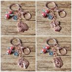 Tashanger Sleutelhanger div. hondenrassen rose goud + engel, Envoi, Neuf