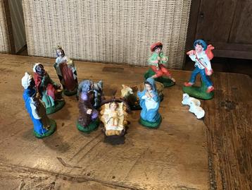 Kerstgroep kerstbeelden kerststal made in Italy, Diversen, Ophalen, Zo goed als nieuw
