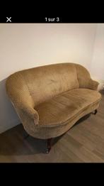 canapé vintage style crapaud, Maison & Meubles, Comme neuf, Enlèvement, Trois personnes, 75 à 100 cm
