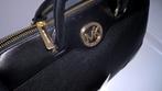 originele Michael Kors lederen handtas, Verzenden, Zo goed als nieuw, Zwart, Handtas