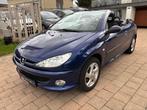 Peugeot 206 cc benzine van 2004, 4 zetels, Bedrijf, Handgeschakeld, Grijs