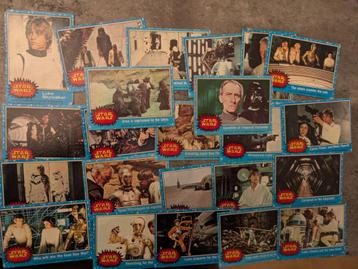 TOPPS STAR WARS plaatjes EMPIRE STRIKES BACK series 80S 23X beschikbaar voor biedingen