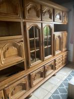 Wandkast - franse eik, Huis en Inrichting, Ophalen, Gebruikt, Eikenhout, 200 cm of meer