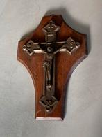 vintage of antiek kruisbeeld (crucifix), Collections, Enlèvement ou Envoi, Comme neuf