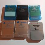 6x cartes mémoire Playstation 1 et 2, Consoles de jeu & Jeux vidéo, Enlèvement ou Envoi, PlayStation 1