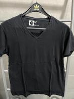 Zwarte t-shirt, Noir, Porté, Taille 46 (S) ou plus petite, Enlèvement ou Envoi
