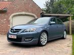 Mazda3 MPS, Auto's, Voorwielaandrijving, Zwart, Navigatiesysteem, Leder en Stof