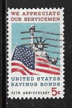 USA - Afgestempeld - Lot nr.881 - Service Bonds Servicemen, Timbres & Monnaies, Timbres | Amérique, Affranchi, Envoi, Amérique du Nord