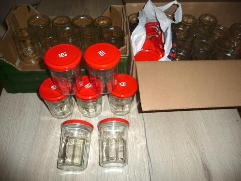 Confituurpotten 450 gr (tot 30 stuks), Huis en Inrichting, Keuken | Potten en Pannen, Zo goed als nieuw, Glas, Ophalen of Verzenden
