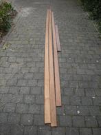 Plinten hardhout ca. 9m, Doe-het-zelf en Bouw, Ophalen, Overige materialen, 250 cm of meer, Plinten