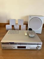 Sony DAV-D150E (surround speakers,versterker,VHS DVD speler), Audio, Tv en Foto, Home Cinema-sets, Ophalen, Gebruikt, Sony, Dvd-speler