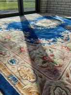 Tapijt in Aubusson-stijl blauw 240 * 340 blauw, Ophalen, Gebruikt, Blauw, 200 cm of meer