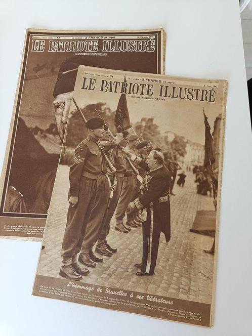 Le Patriote Illustré – 1945/1946/1947 – 94 STUKS, Boeken, Tijdschriften en Kranten, Gelezen, Krant, Ophalen