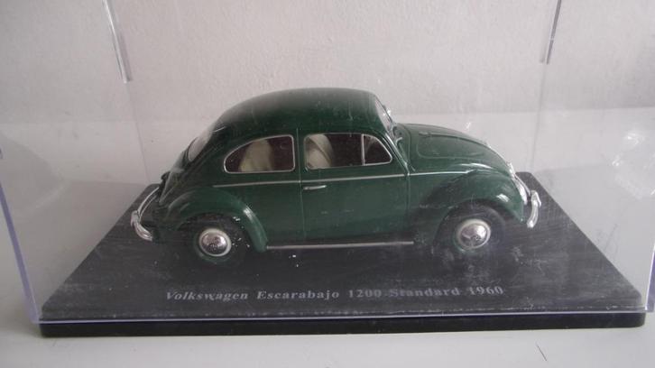 VW COX/BEETLE/KEVER 1960. HACHETTE 1/24 NEUVE,VITRINE, Hobby en Vrije tijd, Modelauto's | 1:24, Nieuw, Auto, Overige merken, Ophalen of Verzenden