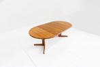 Vintage Danish round extendable dining table 1960s, Ophalen