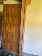Porte extérieur en sapin massif, Ophalen, Zo goed als nieuw