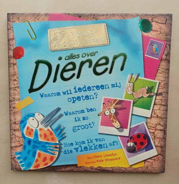 Vraag dr. W. IJsvogel alles over dieren, Boeken, Kinderboeken | Jeugd | onder 10 jaar, Zo goed als nieuw, Non-fictie, Ophalen of Verzenden
