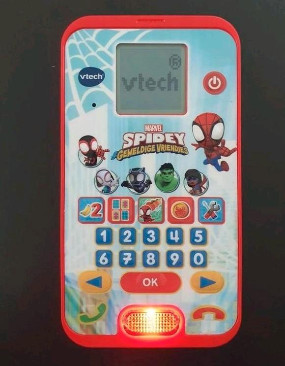 Vtech spidey smartphone, Games en Spelcomputers, Spelcomputers | Overige, Zo goed als nieuw, Ophalen of Verzenden
