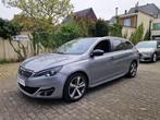 Peugeot 308 GT Line 1.6D / Pano Dak / Massagezetels / Camera, Auto's, 4 cilinders, 1600 cc, Zilver of Grijs, Euro 6