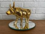 Golden cow Trencadis Gaudi  (medium) beeldje, Ophalen of Verzenden, Zo goed als nieuw, Dier