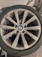 Set Jantes BMW + Pneus, Auto-onderdelen, Banden en Velgen, Ophalen, 17 inch, Winterbanden, Band(en)