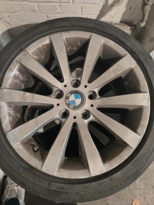 Set Jantes BMW + Pneus, Auto-onderdelen, Banden en Velgen, Band(en), Winterbanden, 17 inch, 225 mm, Ophalen