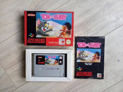 Tom & Jerry complete in box (CIB) voor de SNES, Games en Spelcomputers, Games | Nintendo Super NES, Gebruikt, Avontuur en Actie